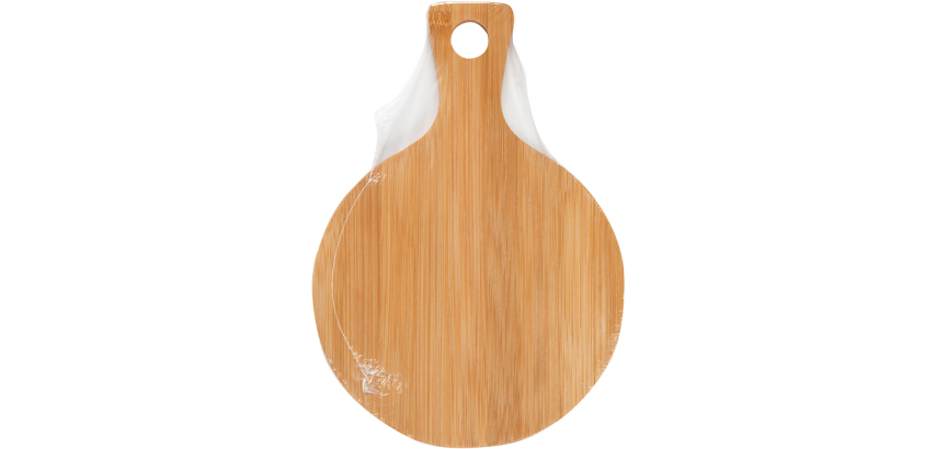 Snijplank Creativ Company rond Ø 17cm, lengte 24cm bamboe