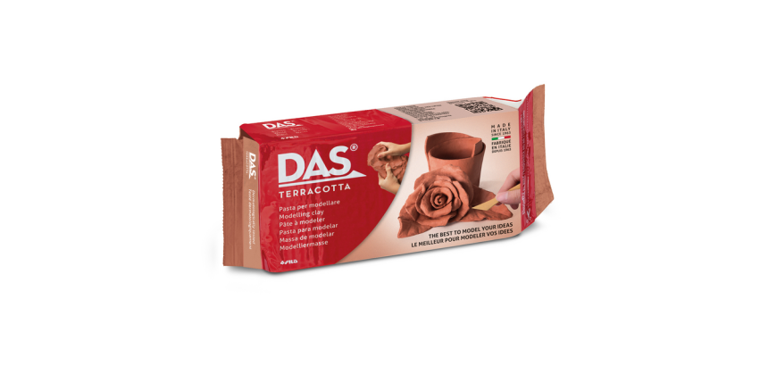 Air-drying DAS modeling clay terracotta 1000g