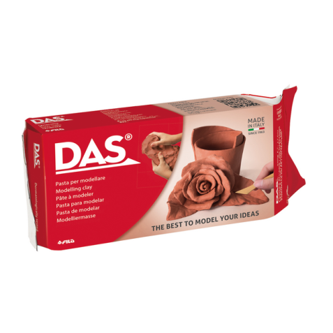 Klei DAS air hardening terracotta 1kg