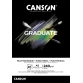 Tekenblok Canson Graduate Mixed Media black paper A5 20vel 240gr