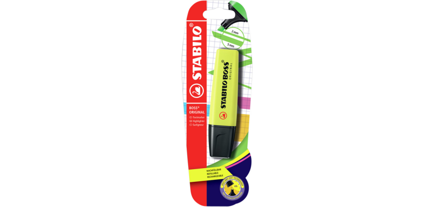 STABILO Boss Original Highlighter 70/24 Yellow