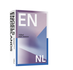 Dictionnaire Van Dale Groot Anglais-Néerlandais école bleu