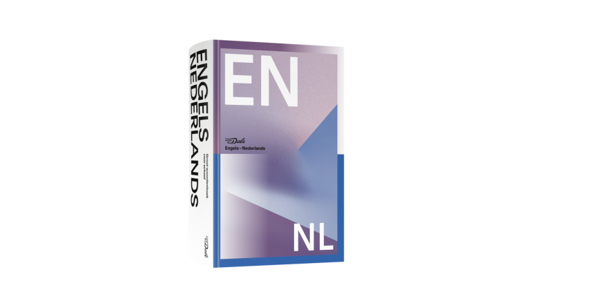 Dictionnaire Van Dale Groot Anglais-Néerlandais école bleu