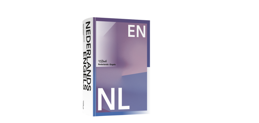 Dictionnaire Van Dale Groot Néerlandais-Anglais école bleu