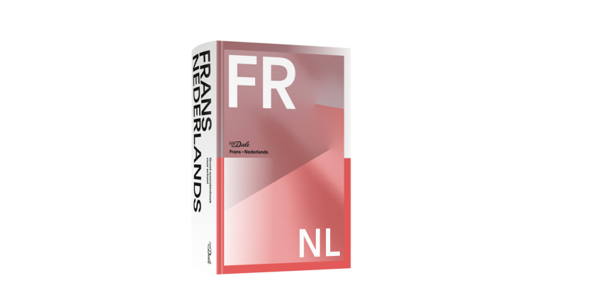 Van Dale Dictionary Large French-Dutch School Red