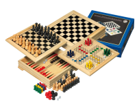 Coffret jeu de société en bois
