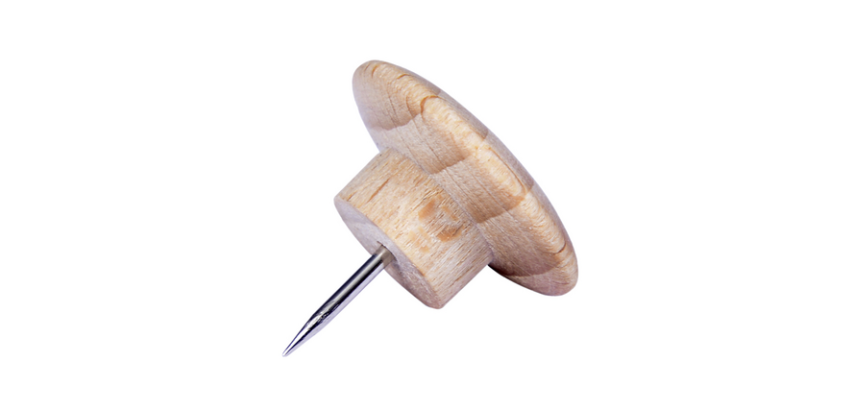 Legamaster wood push pins, 25 pieces