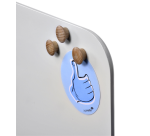 Aimant Legamaster bois 5 pièces