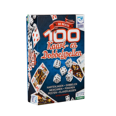 Spel Kaarten Dobbel 100 spellen