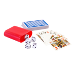 Kartenspiel und Würfel 100 Spiele (Niederländisch)