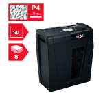 Papiervernietiger Rexel Secure X8 P4 snippers 4x40mm