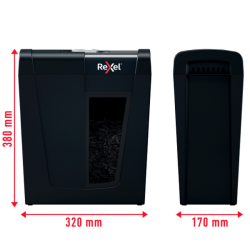 Papiervernietiger Rexel Secure X8 P4 snippers 4x40mm