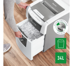 Destructeur Leitz IQ Auto+ Small Office 100 P5 particules 2x15mm