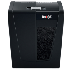 En_destructora de documentos rexel secure x10 eu capacidad 10 hojas grapas clips tarjetas y cd 18 l