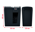 Destructeur Rexel Secure X10 P4 particules 4x40mm