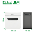 Destructeur Leitz IQ Protect Premium 3M particules 2x15mm