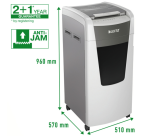 Destructeur Leitz IQ Auto+ Pro 600 P4 particules 4x28mm