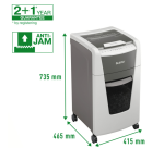 Destructeur Leitz IQ Auto+ Office 300 P4 particules 4x28mm