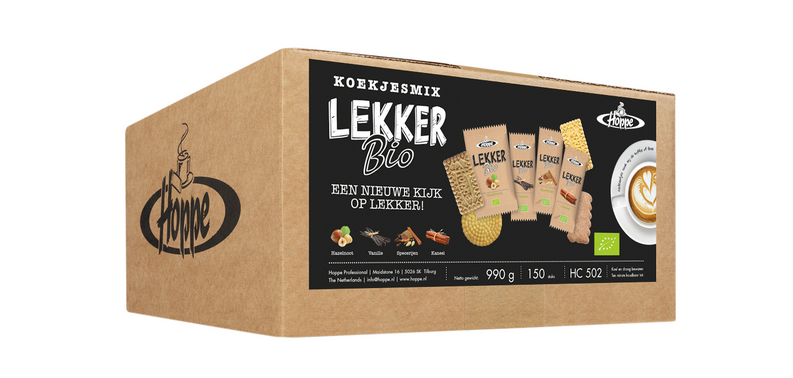 Biscuits Hoppe Lekker Bio Mélange 150 pièces
