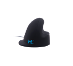 Muis R-Go HE groot links bedraad zwart