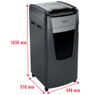 Destructeur Rexel Optimum Auto+ 600X P4 particules 4x30mm