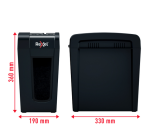 Rexel Secure X8-SL P4 Particle Shredder 4x40mm