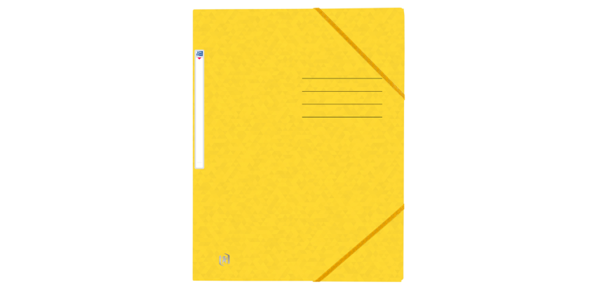 Elastomap Oxford Top File+ A4 geel