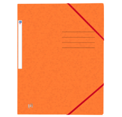 Elastomap Oxford Top File+ A4 oranje