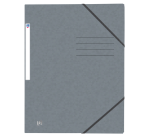 Oxford Top File+ Elastic Folder A4 Grey