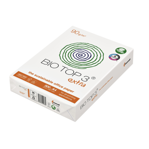 Kopieerpapier BioTop 3 A4 90gr naturel 500vel