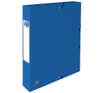 Oxford Top File+ A4 40mm blaue Gummiband-Ordnerbox