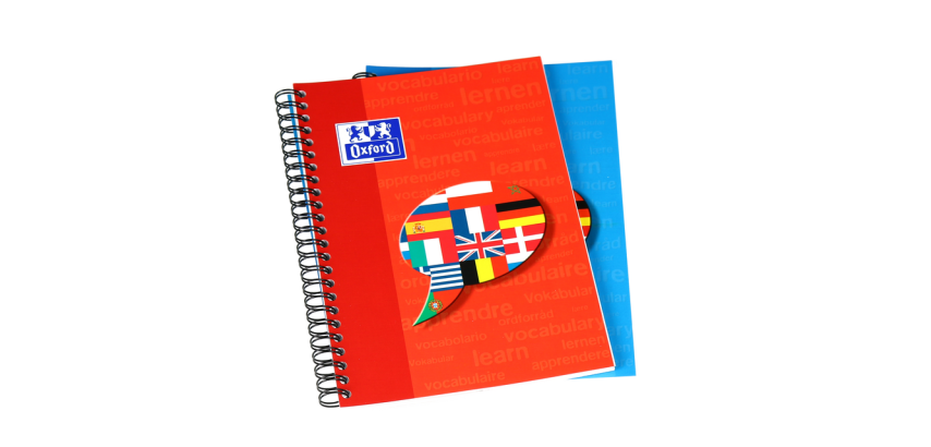 Carnet de vocabulaire Oxford Coach A5 48 feuilles ligné assorti