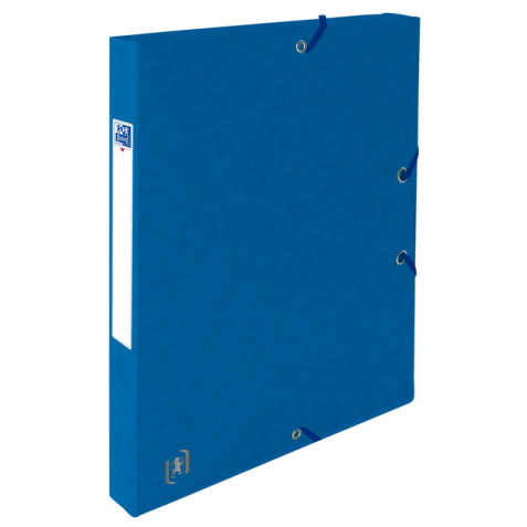 Elastobox Oxford Top File+ A4 25mm blauw