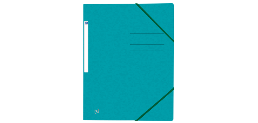 Elastomap Oxford Top File+ A4 aqua