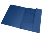 Chemise à élastique Oxford Top File+ A4 bleu foncé