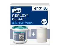 Tragbarer Tork Reflex Performance M4 473186 Spenderbox weiß