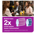 Serviette Tork Xpressnap Fit Advanced N14 12830 2 ép 213x165mm 720 feuilles naturel