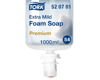 Savon mains Tork S4 Premium 520701 mousse peau sensible 1000ml