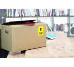 Etiquette HERMA 4496 199,6x143,5mm 40 pièces jaune