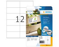 Etiquette HERMA Power 10908 105x48mm 300 pièces blanche