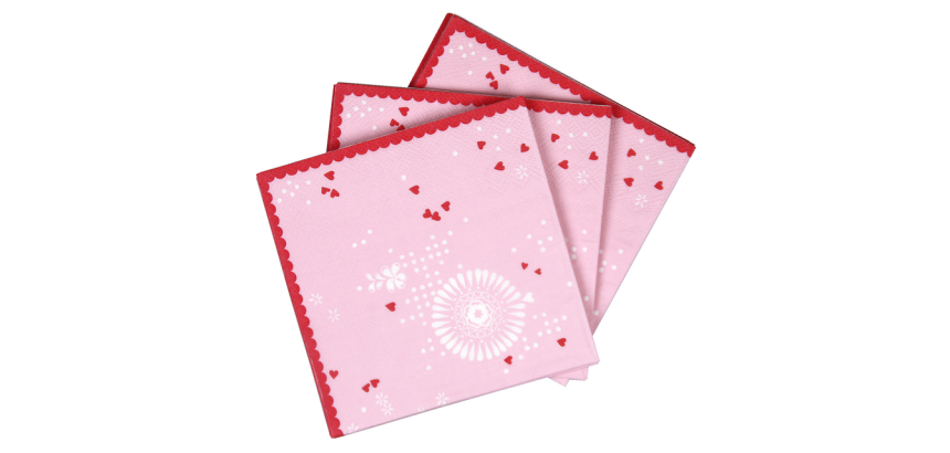 Haza Princess Napkins 25cm 20 pieces