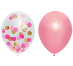Haza Princess Pink Balloons Ø 30cm 6 pieces