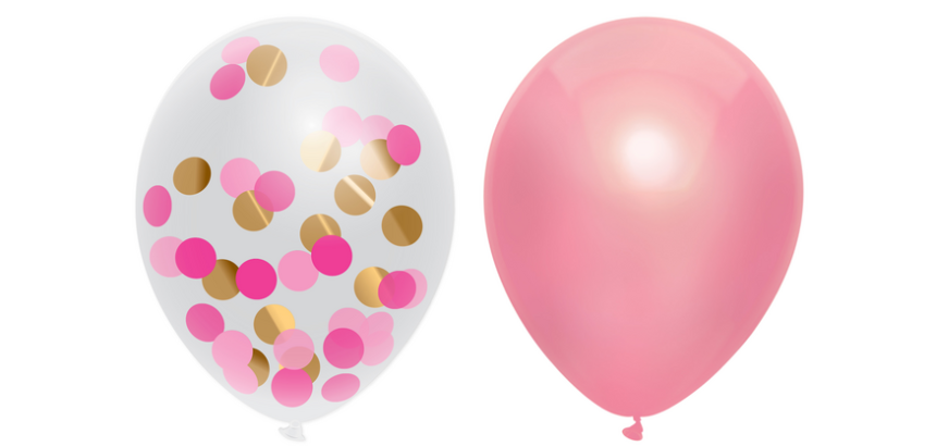 Haza Princess Pink Balloons Ø 30cm 6 pieces