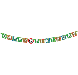 Letterslinger Haza Happy birthday goal! 180cm