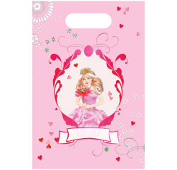 Uitdeelzakjes Haza prinses 8 stuks