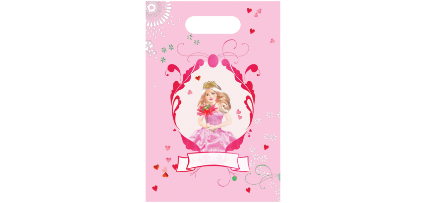Uitdeelzakjes Haza prinses 8 stuks