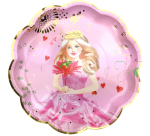 Bord Haza prinses 23cm 8 stuks