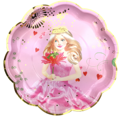 Bord Haza prinses 23cm 8 stuks