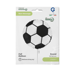 Ballon aluminium Football 45cm