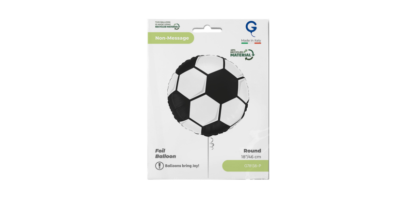 Aluminum Football Balloon 45cm